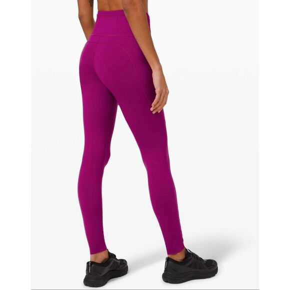 SALE Lululemon Fast and Free High-Rise Tight 28" Non-Reflective Brushed Nulux - Picture 1 of 3